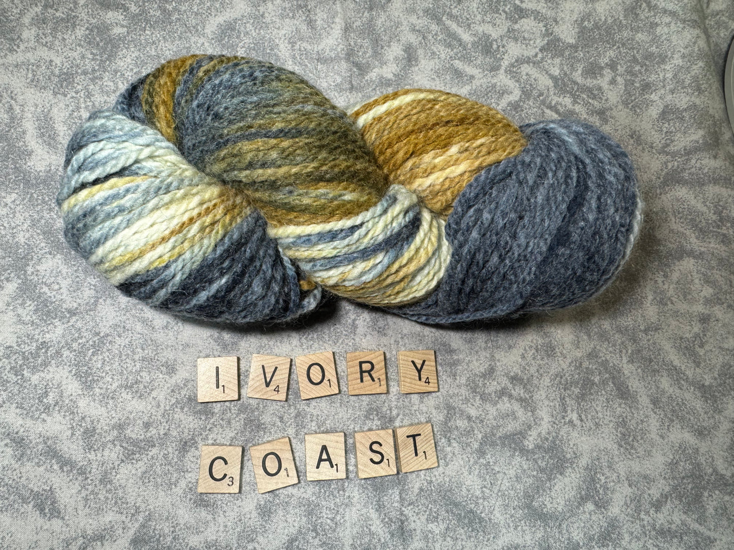 Mohair and Wool Blend Kaleidoscope