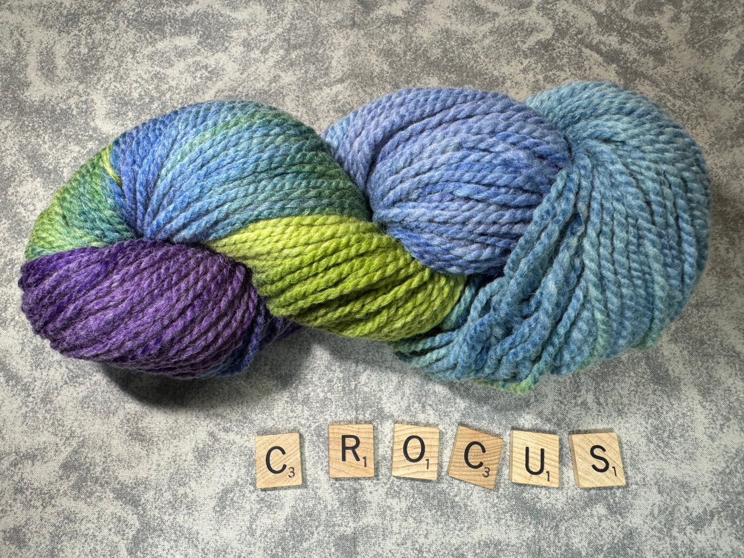 Mohair and Wool Blend Kaleidoscope