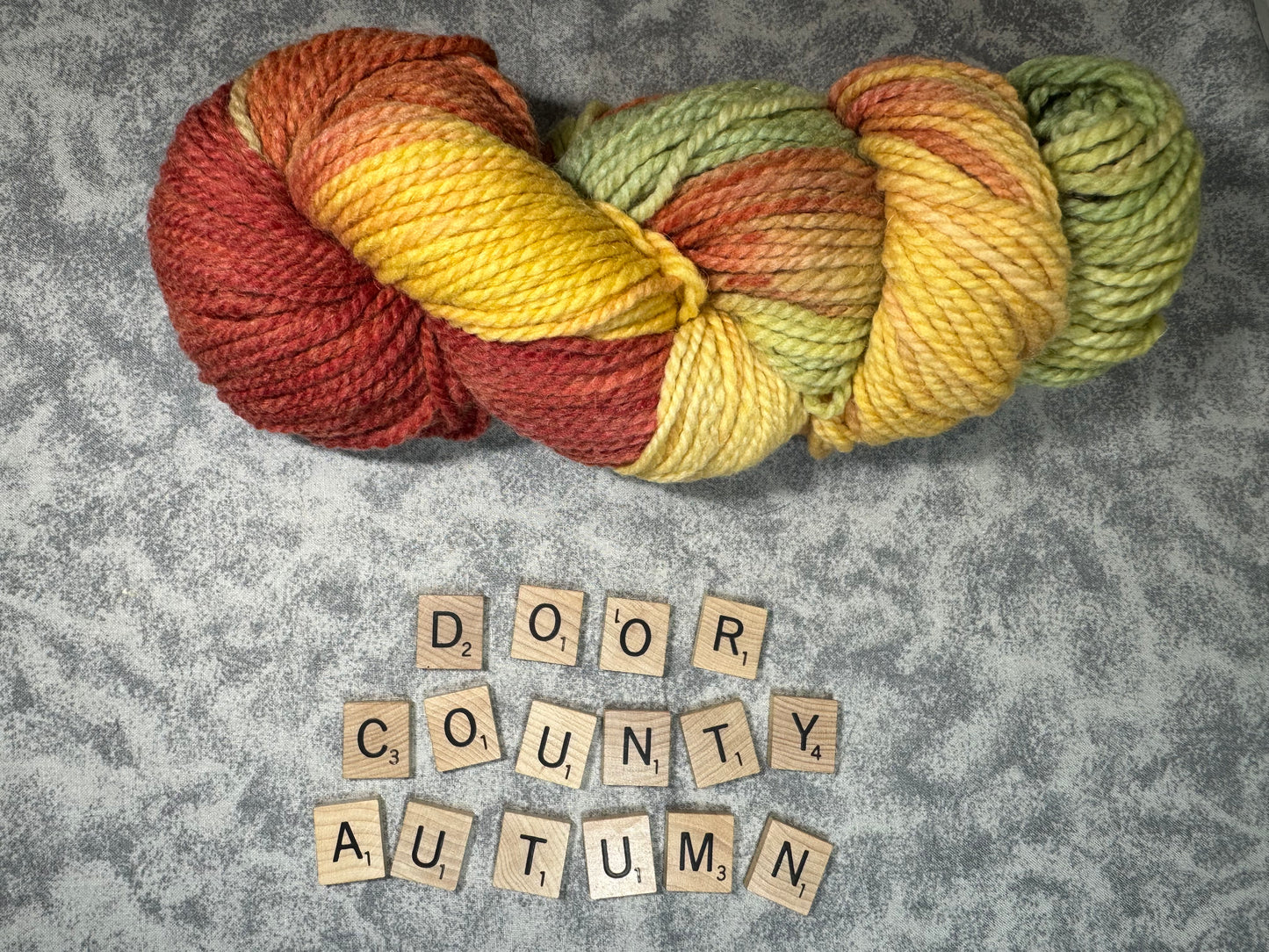 Mohair and Wool Blend Kaleidoscope