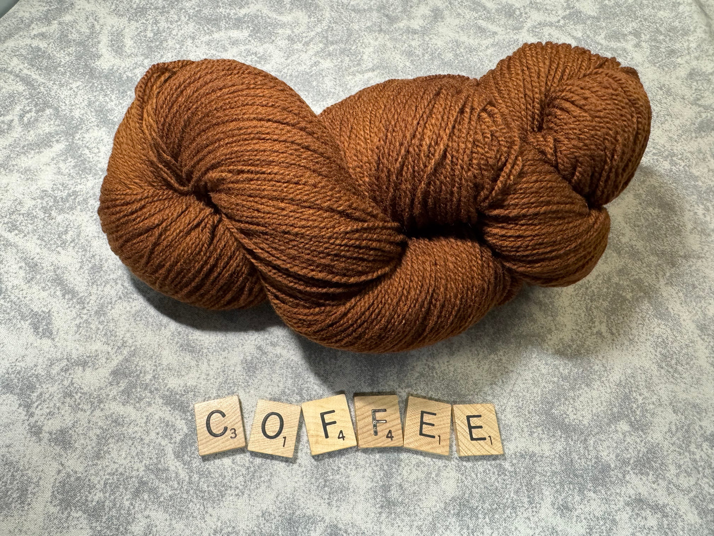100% Wool Fingering Weight Dyed