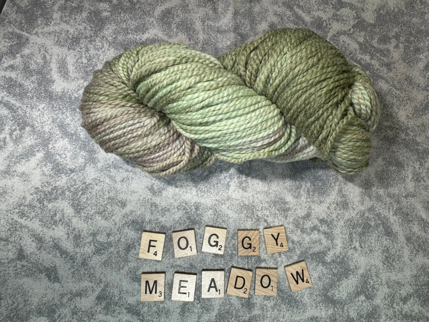 Mohair and Wool Blend Kaleidoscope