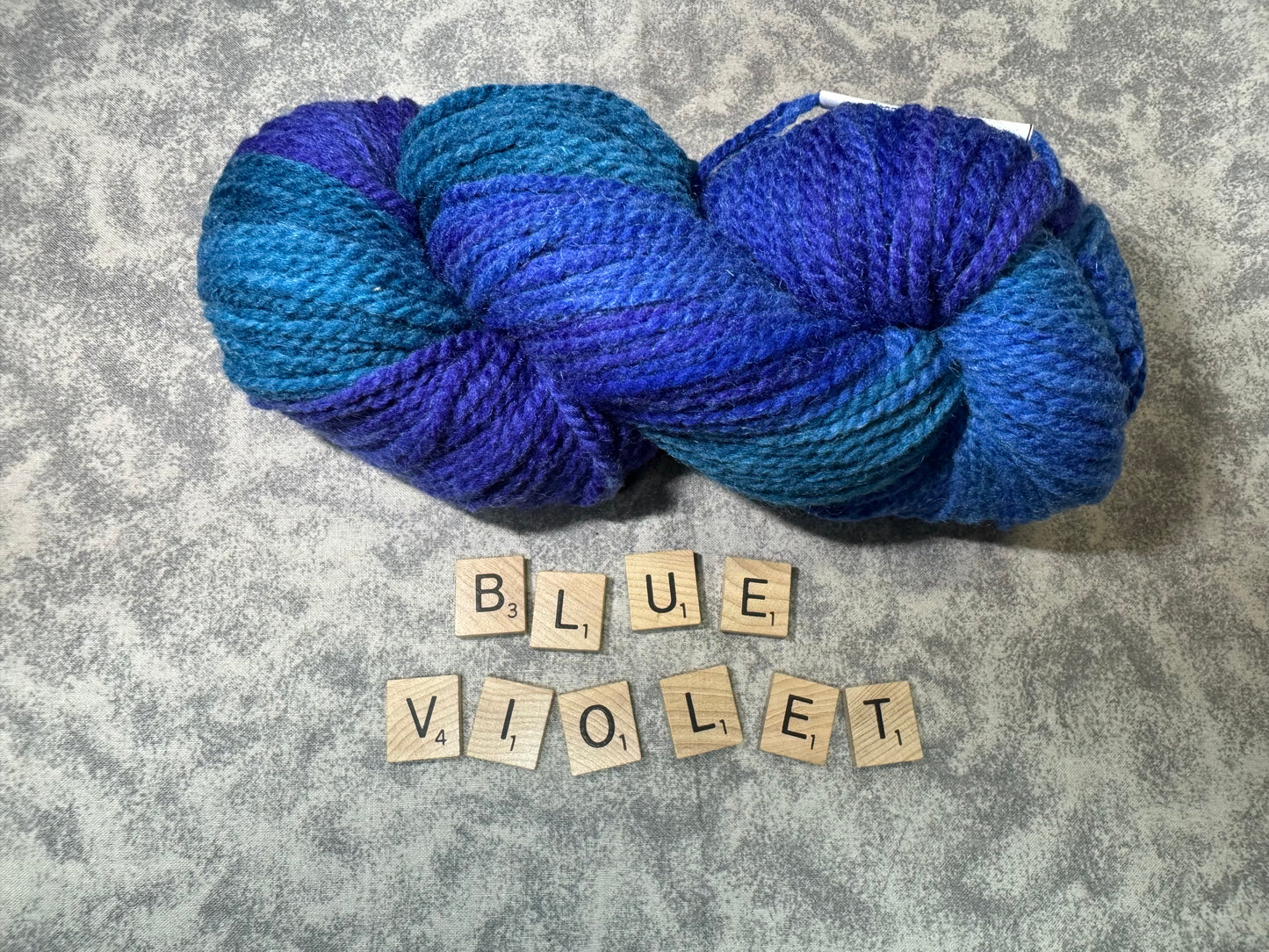 Mohair and Wool Blend Kaleidoscope