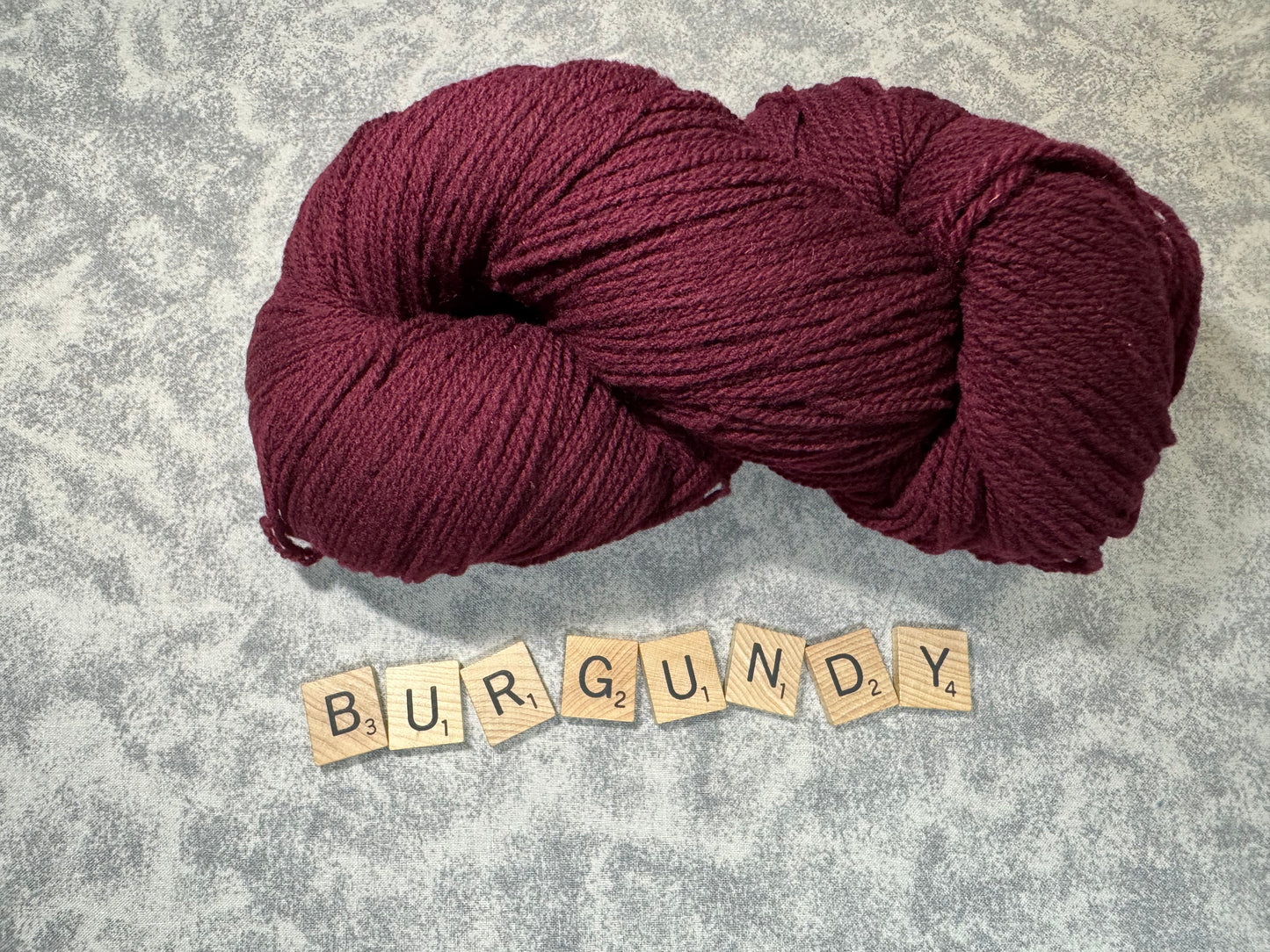 100% Wool Fingering Weight Dyed