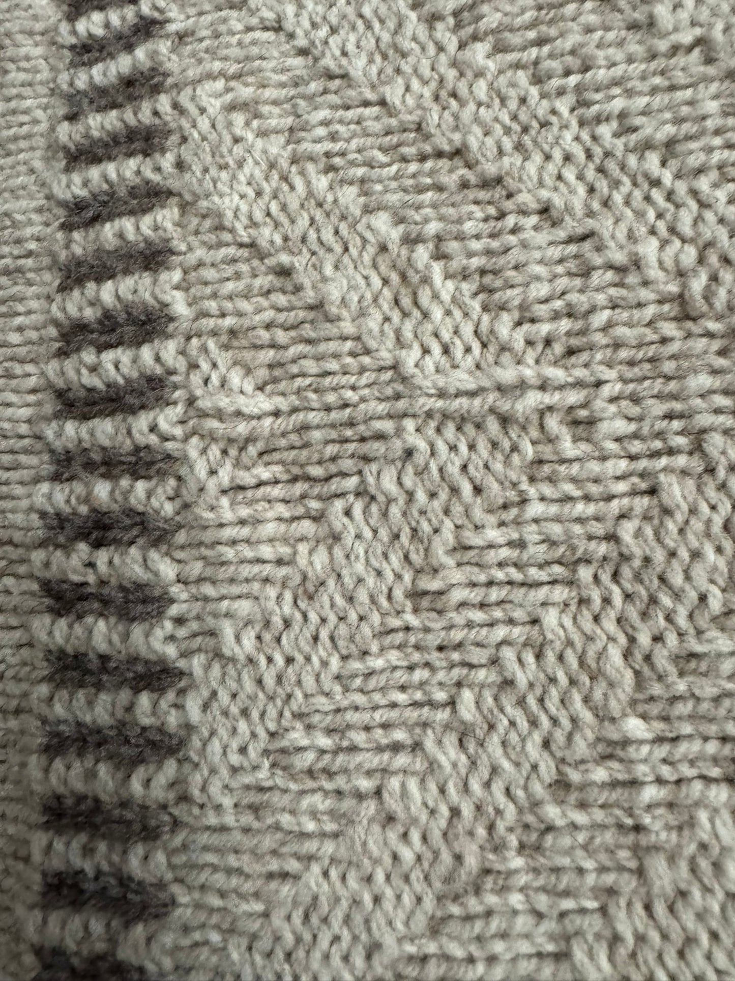 Diagonal Rib Zip Hoodie Sweater Pattern by Anne Bosch