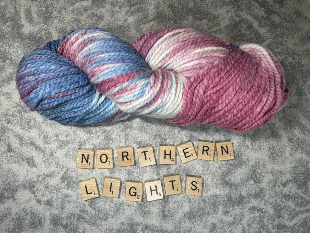 Mohair and Wool Blend Kaleidoscope