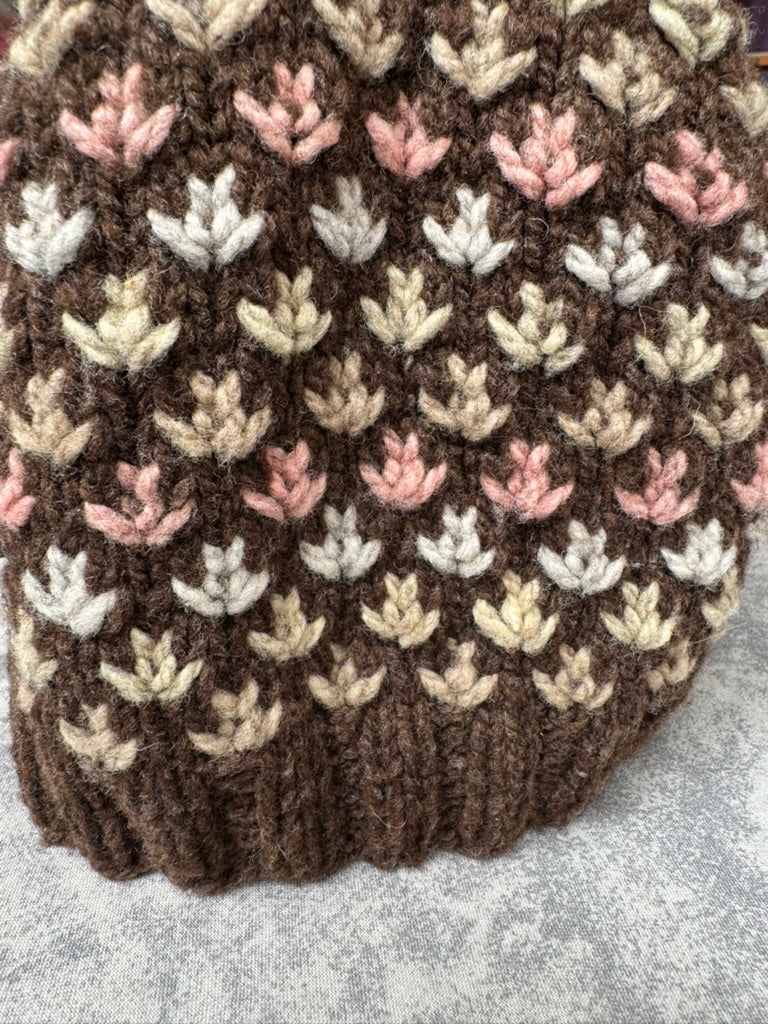 Autumn Flowers Hat Kit
