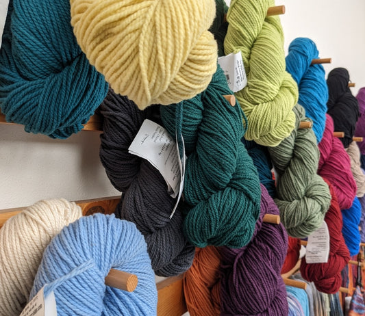 100% Wool Worsted Weight