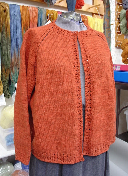 Autumn Evening Cardigan Pattern by Anne Bosch