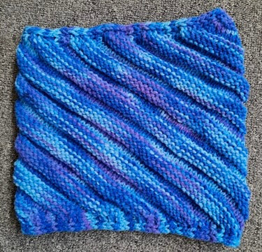 The Barber Pole Cowl/Hat Pattern by Anne Bosch