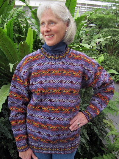 Celtic Sunset Sweater Pattern by Sheryl Hill