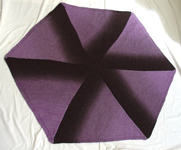 Shady End Lap Throw Pattern by Anne Bosch