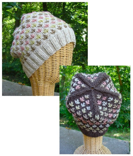 Autumn Flowers Hat Pattern by Anne Bosch