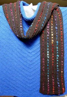 The Kaleidoscope Scarf Pattern by Anne Bosch