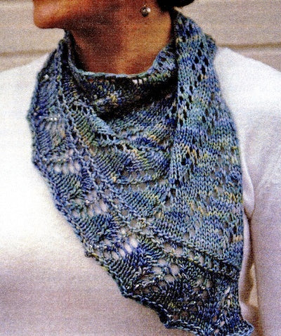 Knotty Scarflet Pattern by Sivia Harding