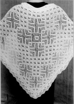 The Moscow Nights Shawl Pattern from Two Old Bags
