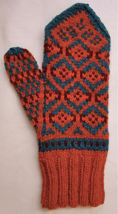 Rusty Mittens Pattern By Anne Bosch