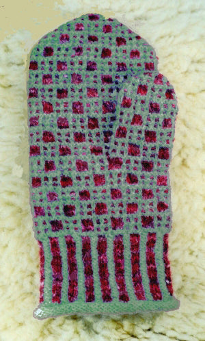 City Lights and Country Nights Mitten Pattern by Joyce Lesar