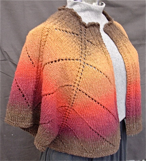 Santa Fe Shoulder Wrap Pattern Pattern by Anne Bosch