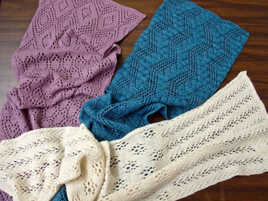 Scarves and Sachets Pattern by Hazel Carter