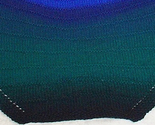 Short Row Shawl Pattern by Anne Bosch