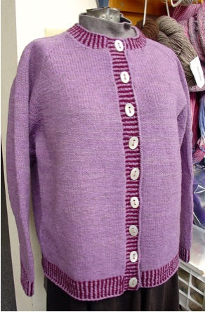 Wishing for Spring Cardigan Pattern by Anne Bosch