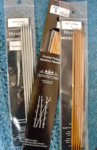 Crystal Palace Straight Bamboo Knitting Needles